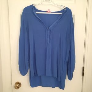 Lilly Pulitzer Blue Top